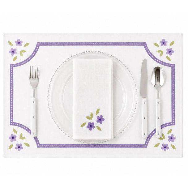 Purple Rosalie Placemat