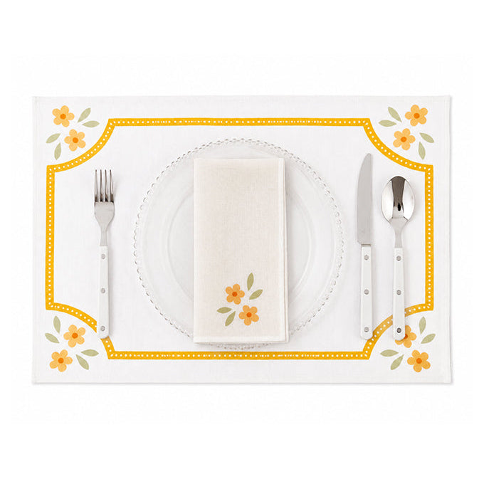 Orange Rosalie Napkin