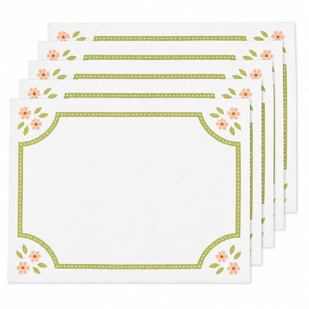 Pink Rosalie Placemat
