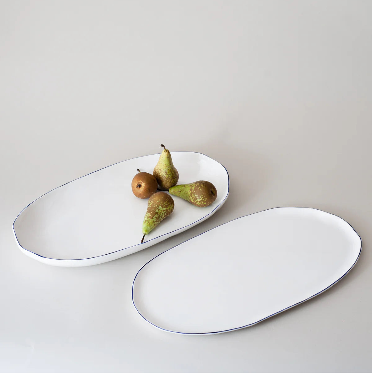 Feldspar- Oversized Oval Serving Bowl