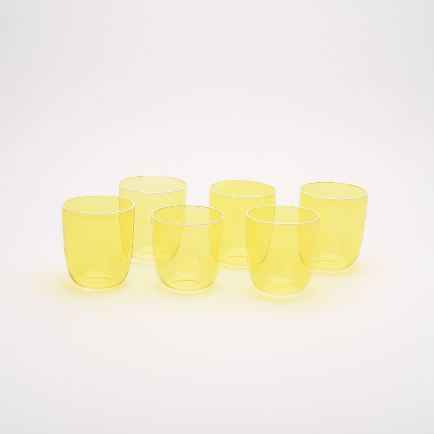 colored tumbler set of 6