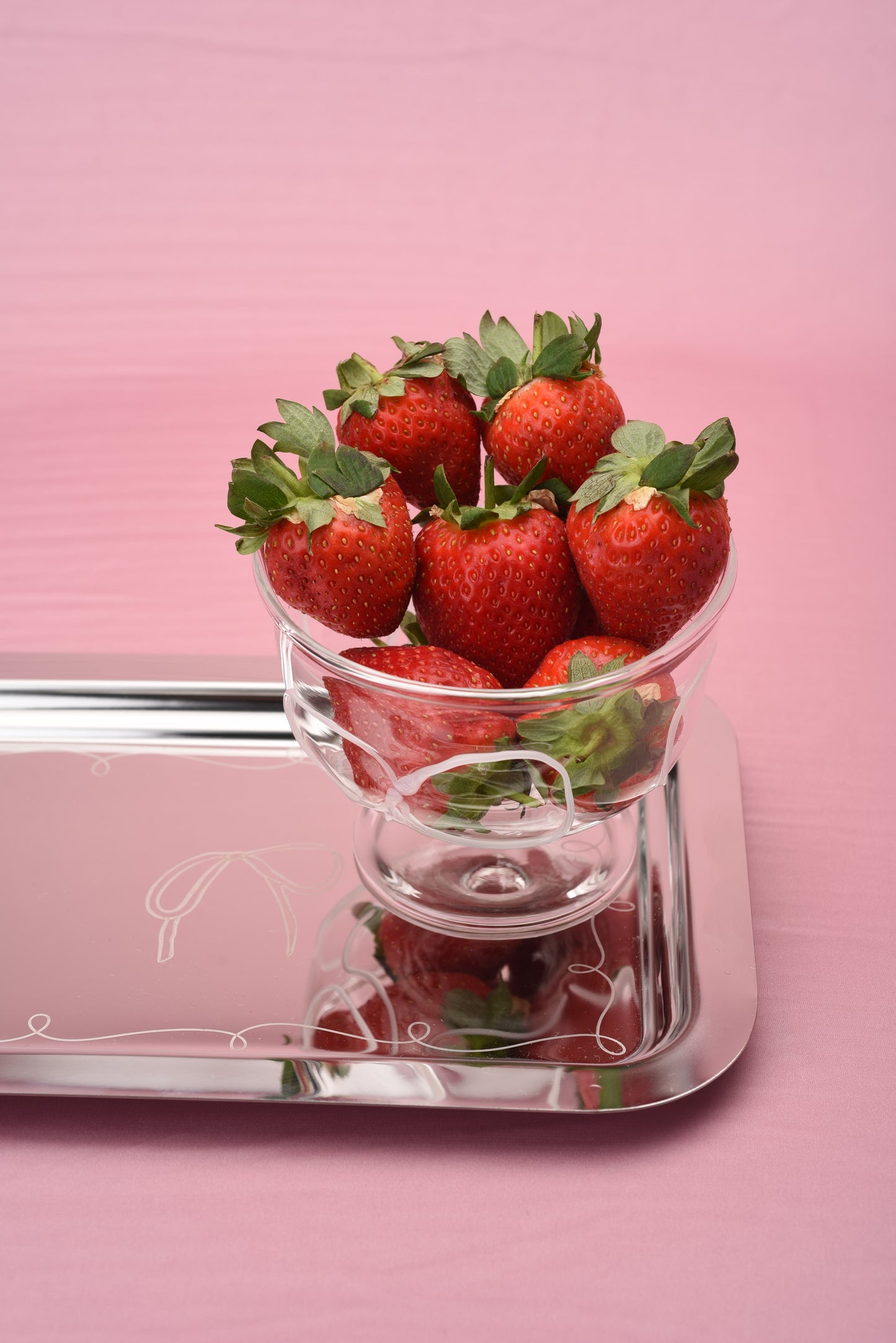 Ice Cream Bowl with Bow (set of 4)
