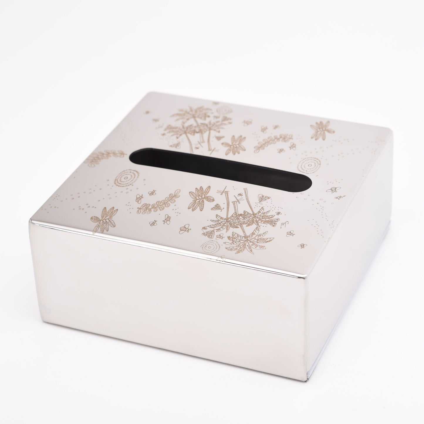 Tissue Box Square -Tropical