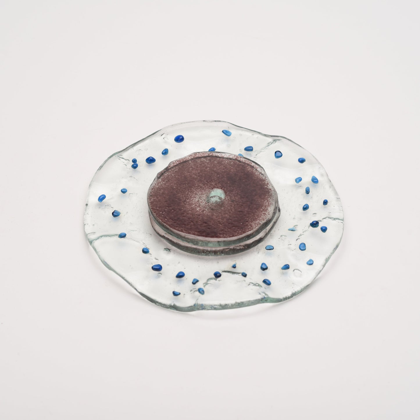 Incense Holder-blue purple