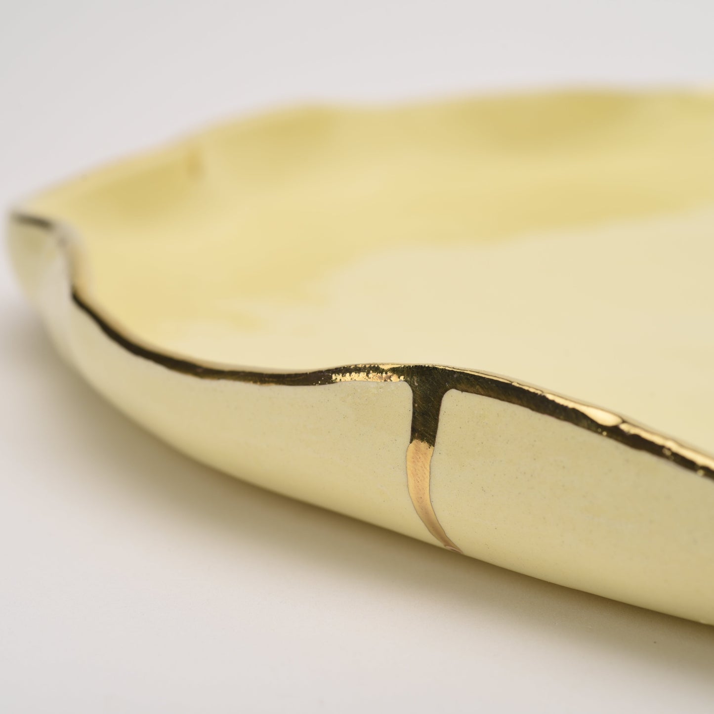 ceramic 50cm round flat serving dish