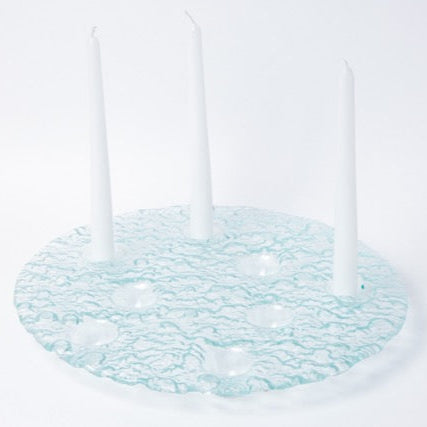 Glass Candle Holder