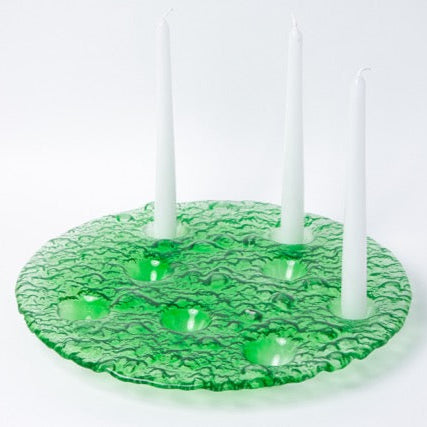 Glass Candle Holder