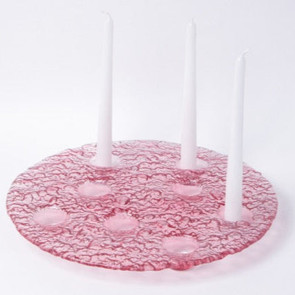 Glass Candle Holder