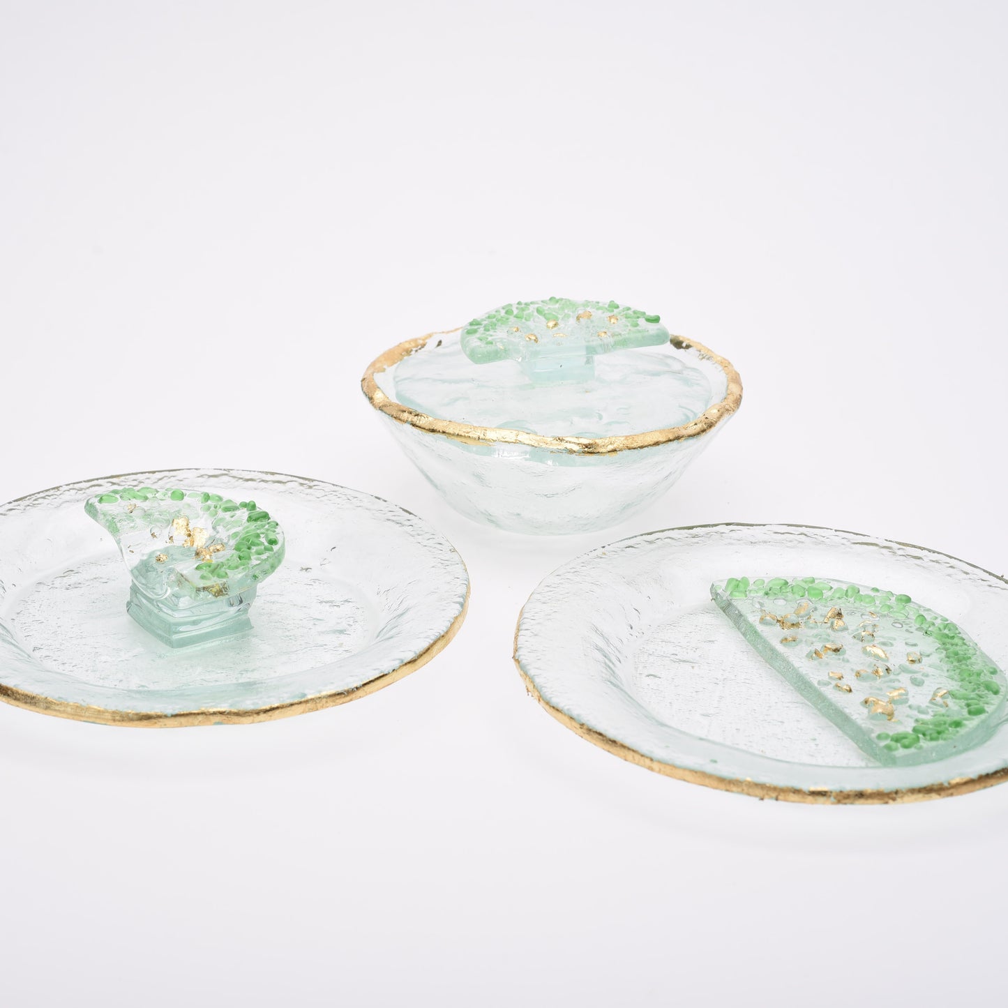 Watermelon plate with handle