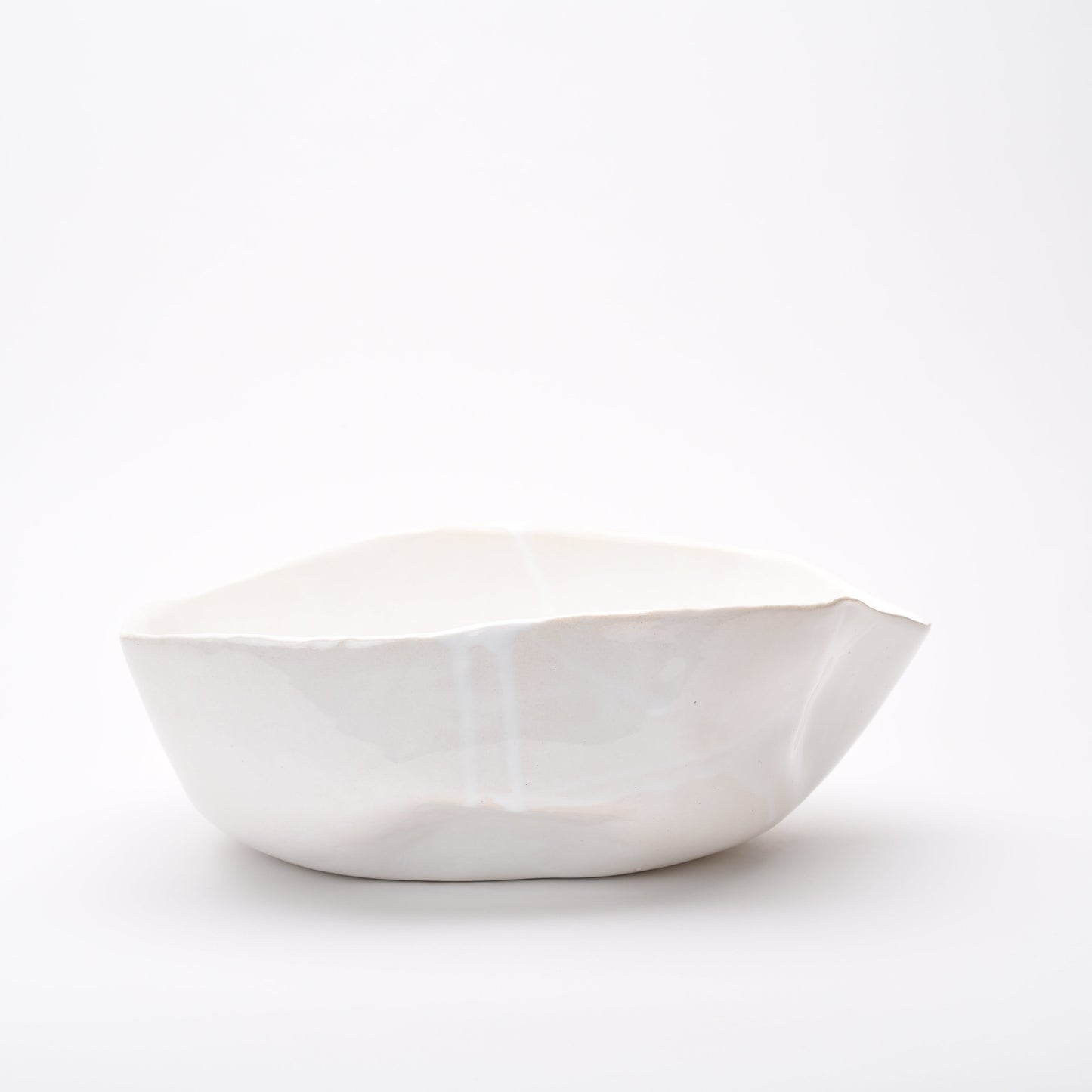 ceramic organic flow bowl-large