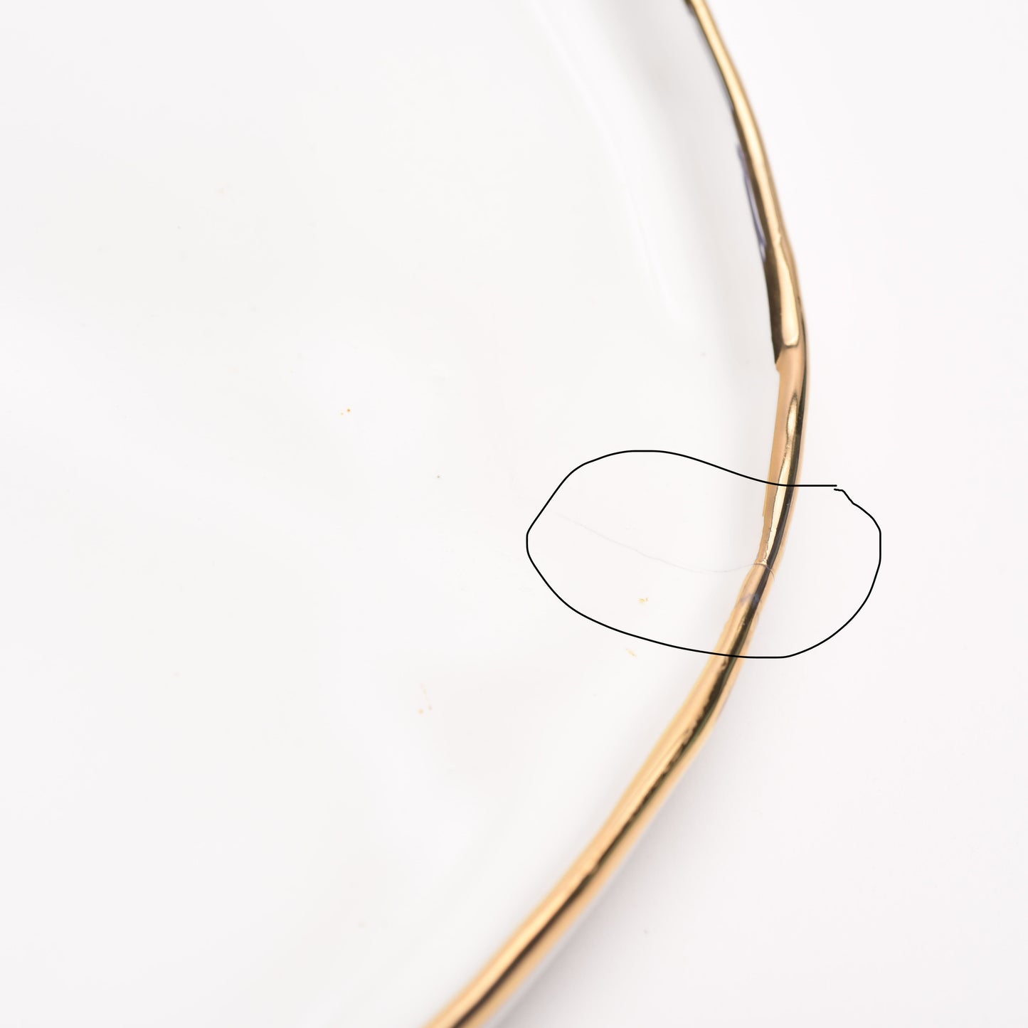 sample sale- ceramic large oval platter