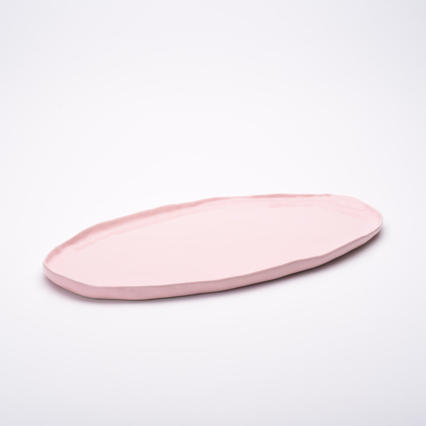 ceramic large oval flat platter