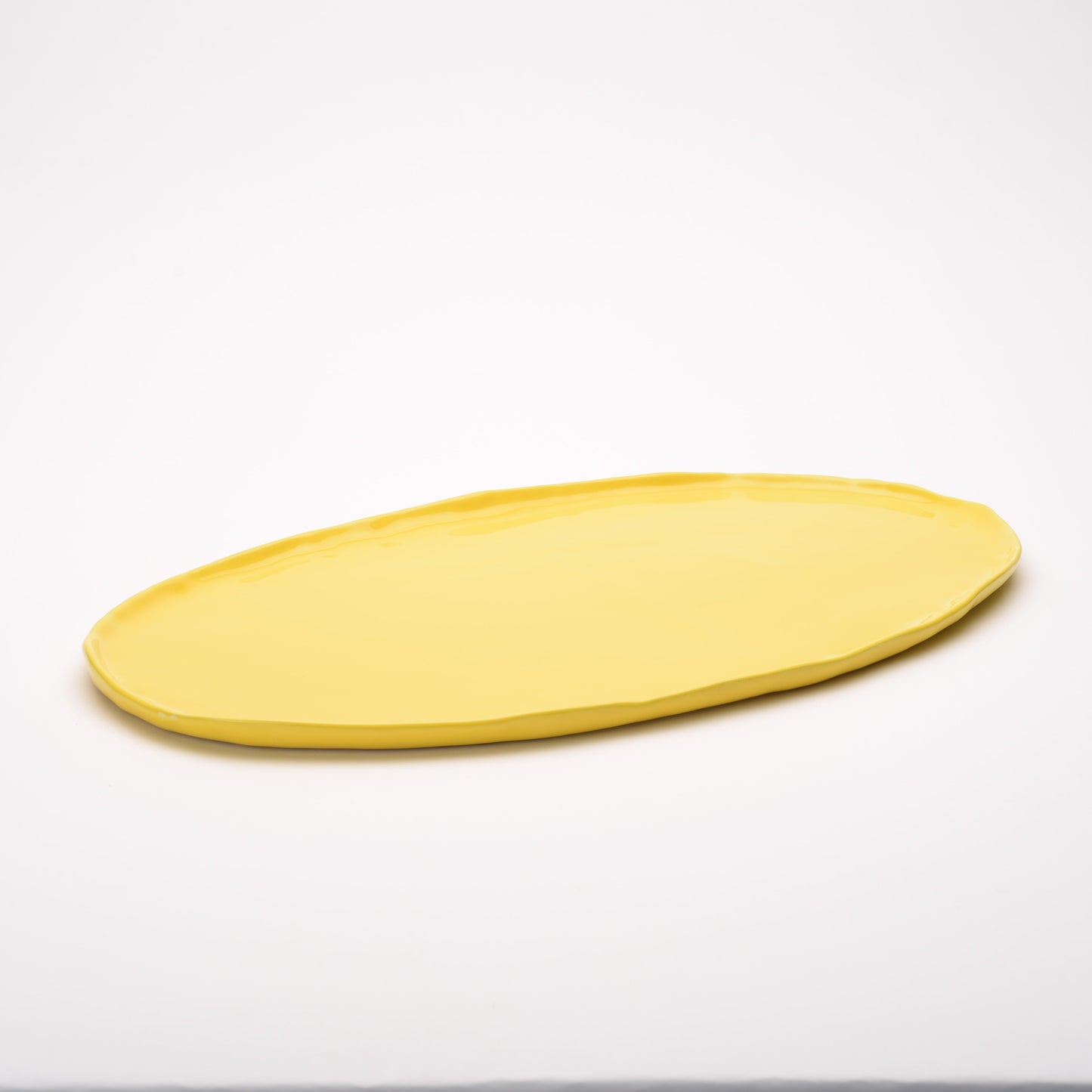 ceramic large oval flat platter