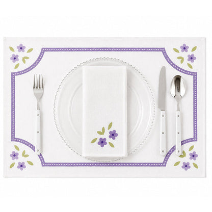 Purple Rosalie Placemat