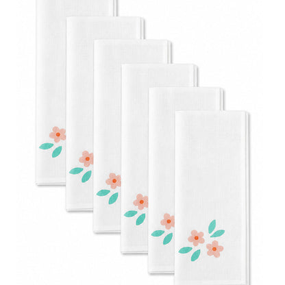 Teal Rosalie Napkin