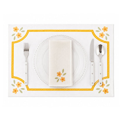 Orange Rosalie Napkin