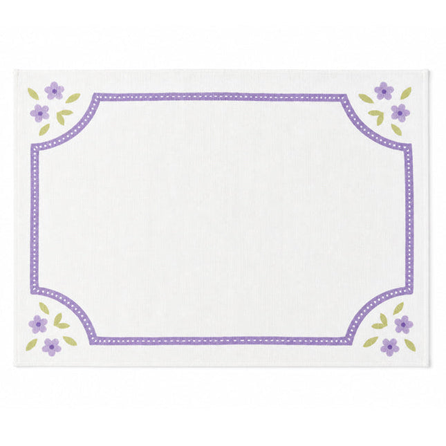 Purple Rosalie Placemat