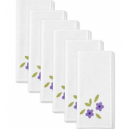 Purple Rosalie Napkin