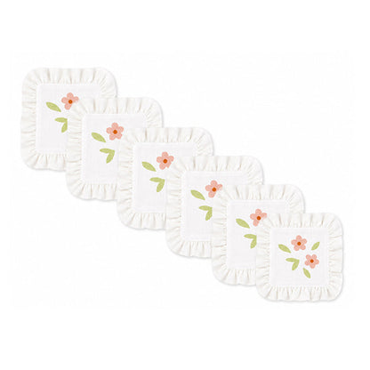 Pink Rosalie Coasters