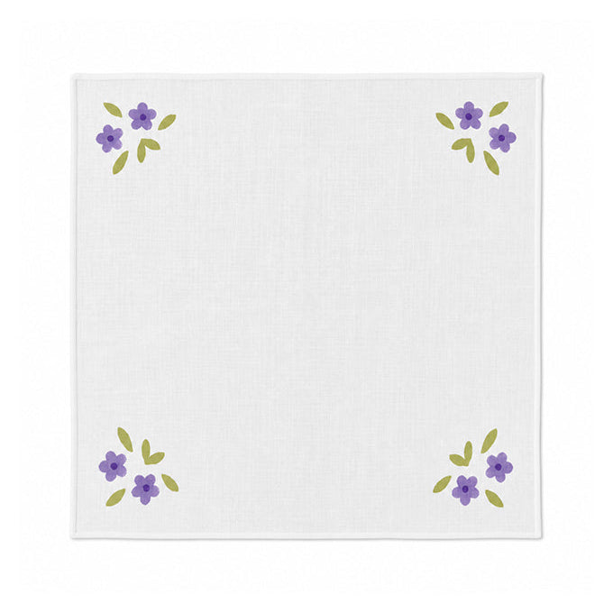Purple Rosalie Napkin