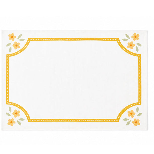 Orange Rosalie Placemat