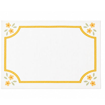 Orange Rosalie Placemat
