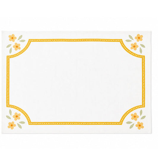 Orange Rosalie Placemat