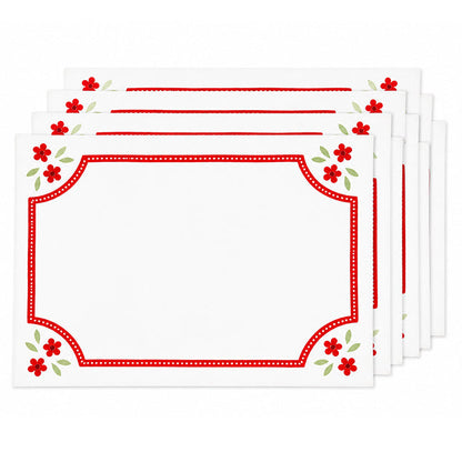 Red Rosalie Placemat