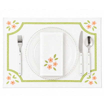 Pink Rosalie Placemat