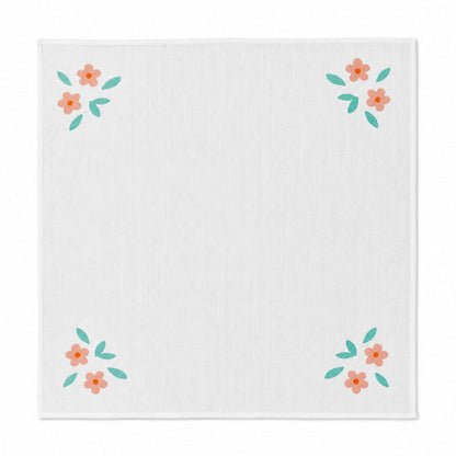 Teal Rosalie Napkin