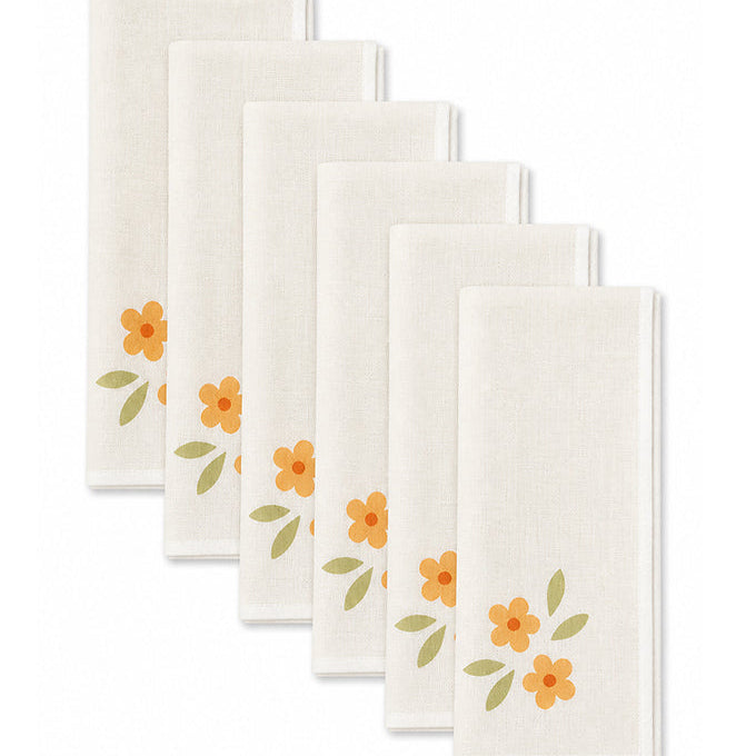 Orange Rosalie Napkin