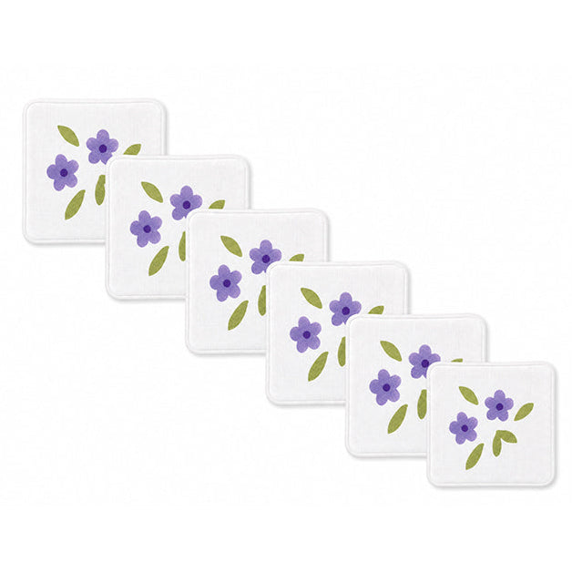 Purple Rosalie Coaster