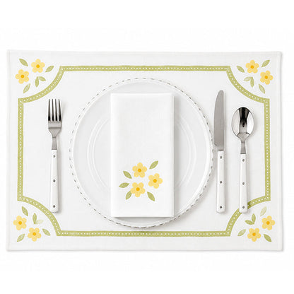 Green Rosalie Napkin