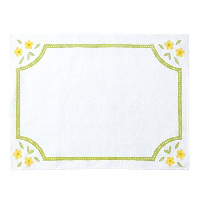 Green Rosalie Placemat