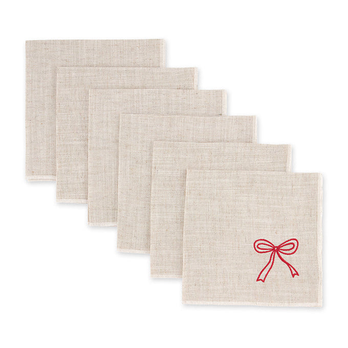 Red Jollie Bow Napkin