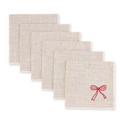 Red Jollie Bow Napkin