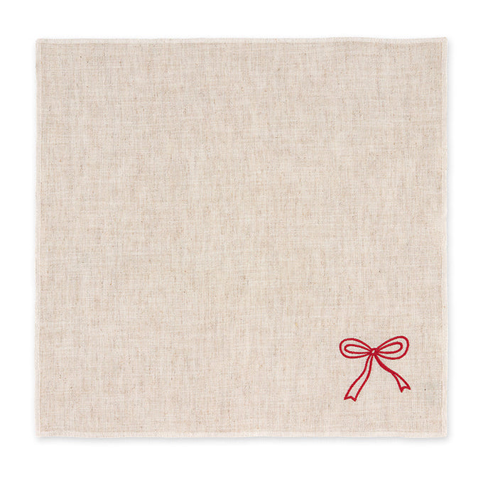 Red Jollie Bow Napkin