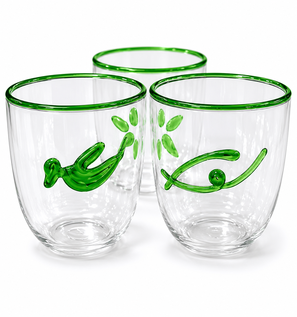 Glass Coffee/Tea cups (set of 6)
