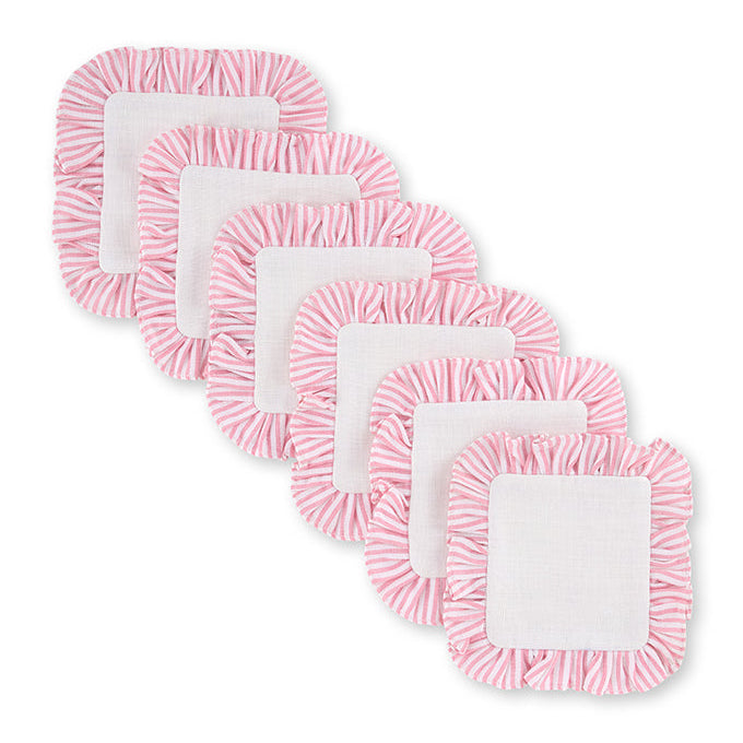 Pink Ruffle Coaster