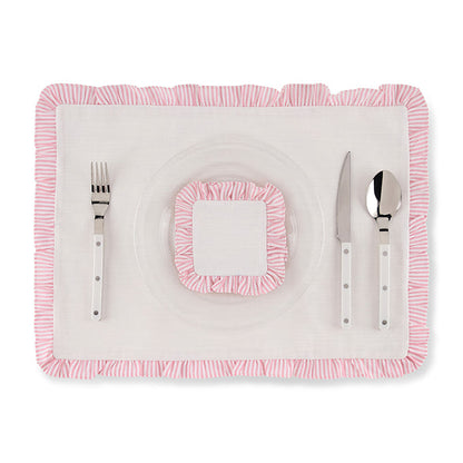 Pink Ruffle Placemat