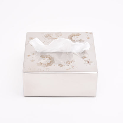 Tissue Box Square- Celestial
