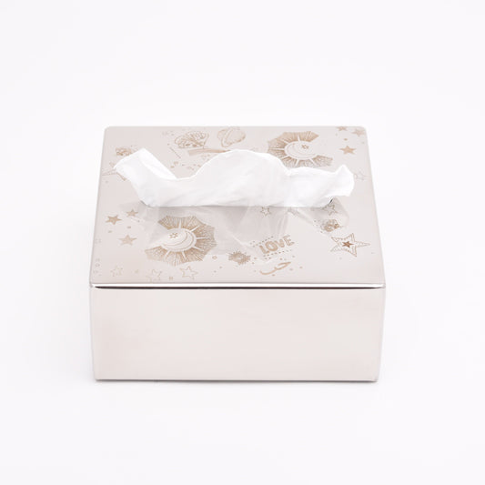 Tissue Box Square- Celestial