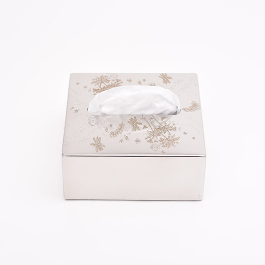 Tissue Box Square -Tropical