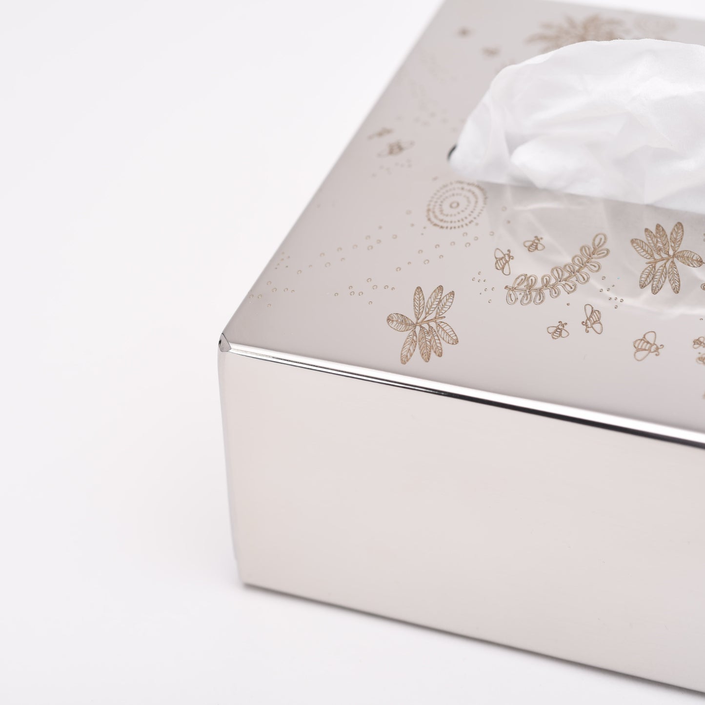 Tissue Box Square -Tropical