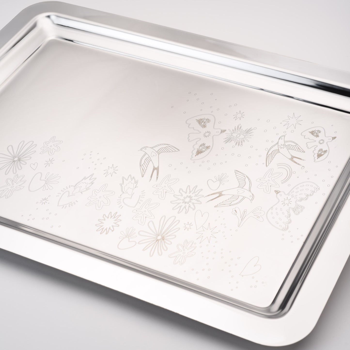 Oversized Engraved Tray