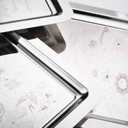 Oversized Engraved Tray