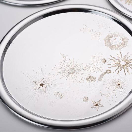 Round Tray- Celestial