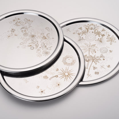 Round Tray- Tropical
