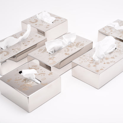 Tissue Box Square -Tropical