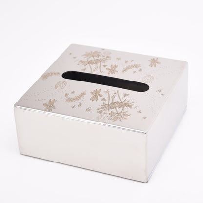 Tissue Box Square -Tropical